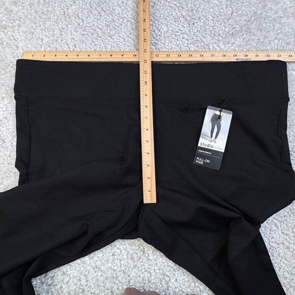 Torrid Slim Fix Pixie Pull On Ponte Pants Black 4X NEW - Picture 10 of 11